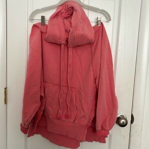 American Eagle hooded sweatshirt pink